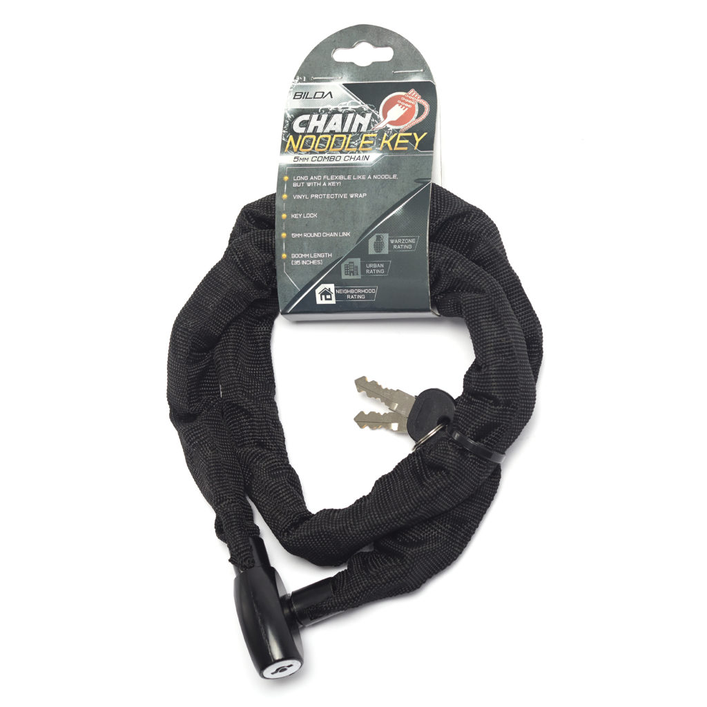 Chain Noodle Key
5mm Chain
Long and flexible like a noodle, but with a Key!
Key lock
35inches long