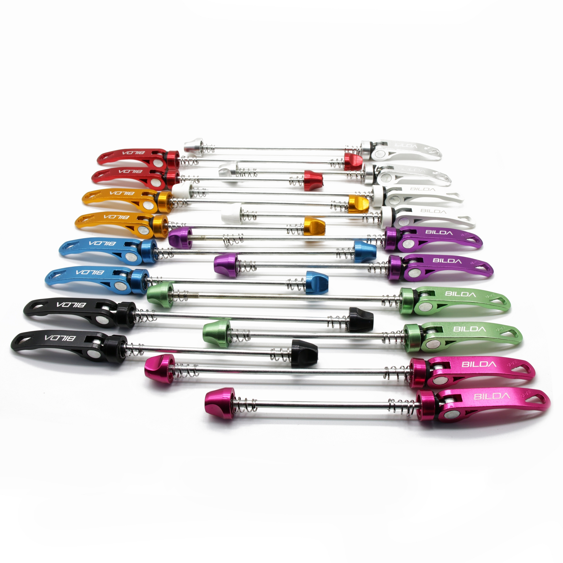 A2Z CrMo Quick Release Skewer Set Andonized Bicycle Lightweight Bike Wheel 