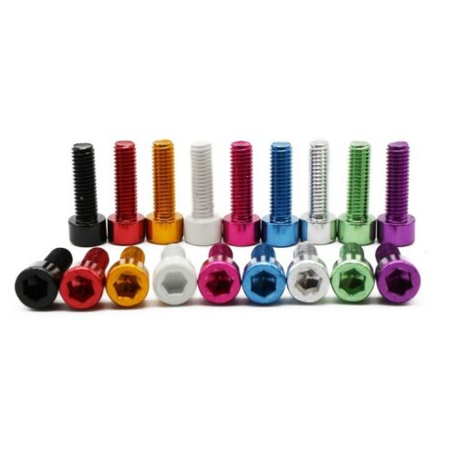 Anodized Bolts - M5 16mm

5 Pack of Bolts.

These are not high load bearing bolts! They are meant for bolt cage bosses.