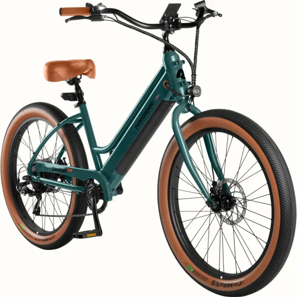Chatham Rev+ Beach Cruiser Electric Bike - Step Through - Image 4